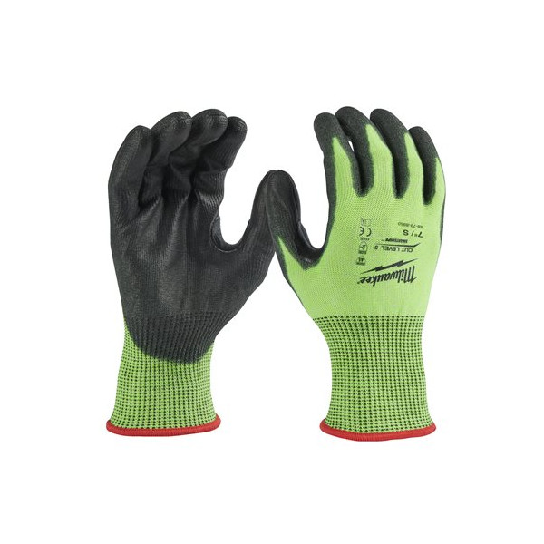 MILWAUKEE Paire gants HV anti-coupe level E