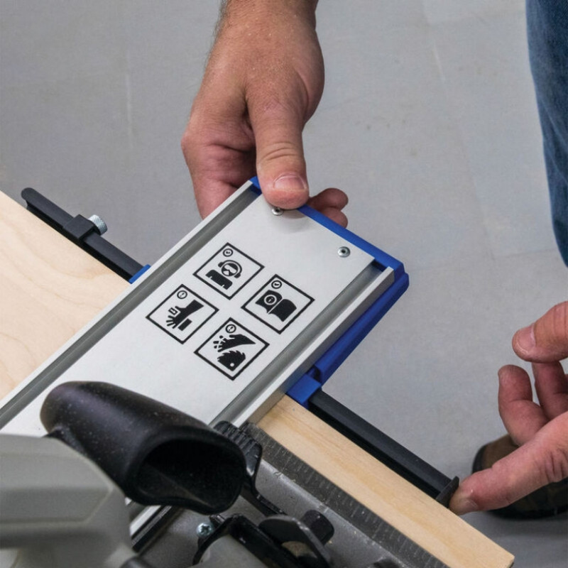 Rail De Guidage Carré Réglable Multi-Angles -60° à +60° Avec Guide 90° - Pince Auxiliaire Compatible Festool Makita