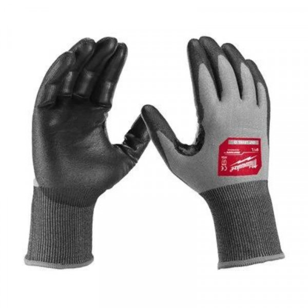 MILWAUKEE Paire de gants Hi-Dex Anti-Coupure 4/D