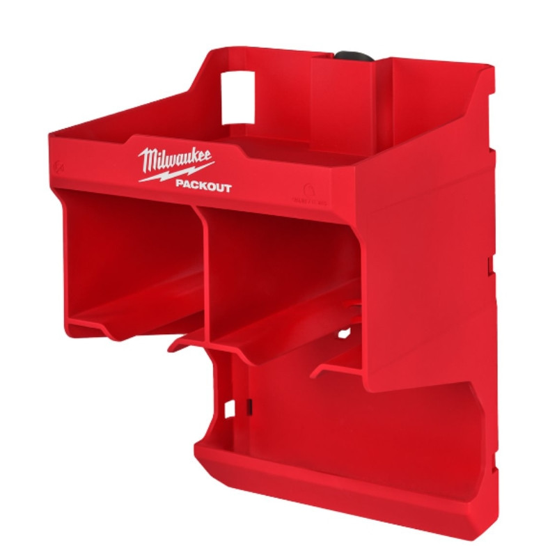 Plaque De Montage Compatible Packout - Acier Inoxydable Support 45.4kg - Pour Fixation Murale Ou Véhicule - Argenté