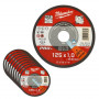 MILWAUKEE Coffret 10 disques à tronçonner PRO+ 125x1 MM - 4932478998
