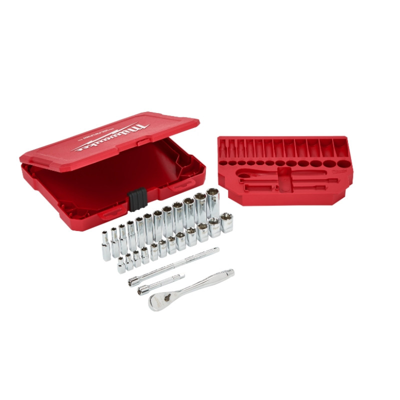 Insert Milwaukee Packout Pour Clé à Chocs Et Douille à Cliquet M12 GEN 2 – Lot De 2