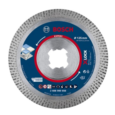 Disco Bosch x-lock diamante std. Univ. 125
