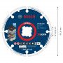 BOSCH EXPERT Disque X-LOCK Expert Diamond Metal Wheel - 2608900532