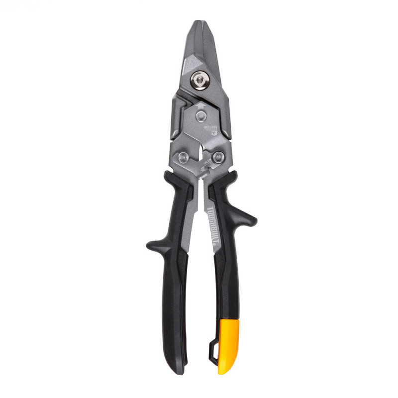 ToughBuilt Cisaille D'Aviation TB-H4-60-B – Lames Inox & Acier 18-22 Calibre – 2 Positions Ergonomiques