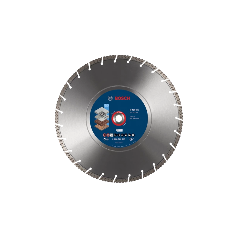 Disque Abrasif Bosch Expert N477 SCM – 125x22 Mm, Grain Moyen