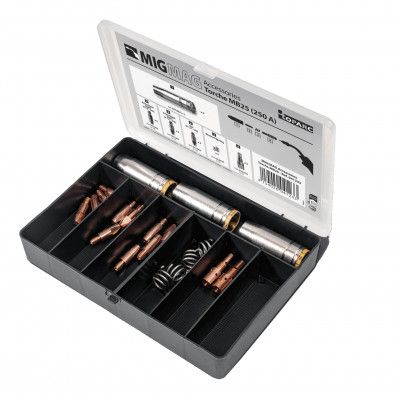 Coffret torche mig/mag 250 a (mb25) 041233 gys