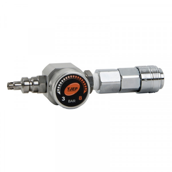 TJEP Réducteur de pression + raccord pneumatique HP - 123083