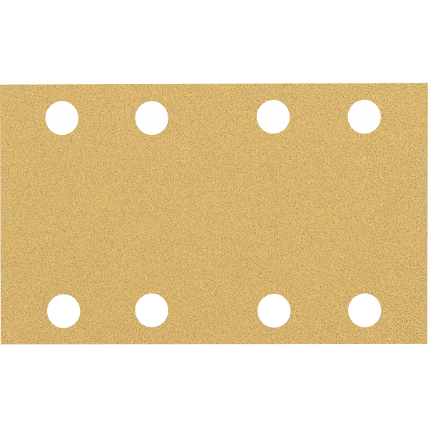 BOSCH EXPERT 10 Abrasifs rectangles 8 trous C470