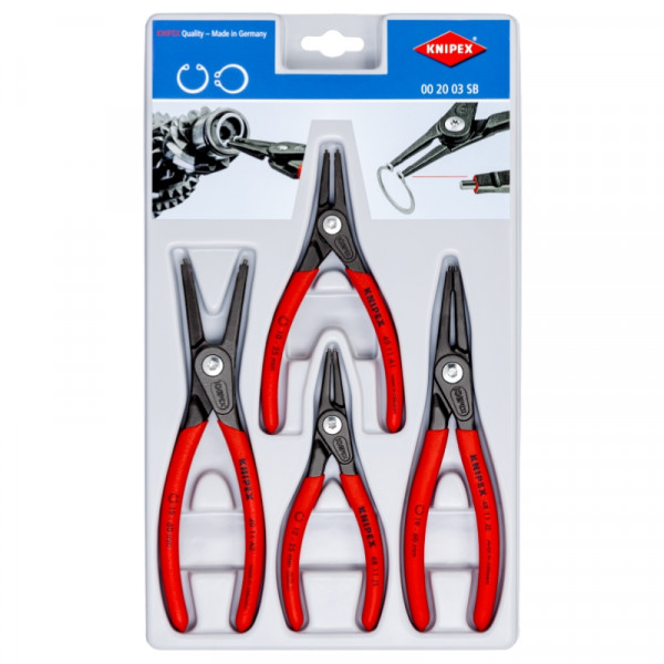 Pinces de précision pour circlips 00 20 03 sb knipex