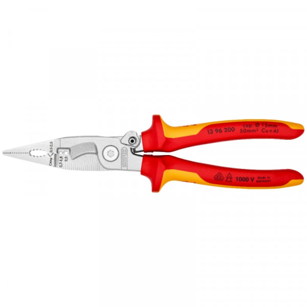 KNIPEX Pince multifonctions 200mm 6-en-1 Auto - 1000V - 13 96 200 SB