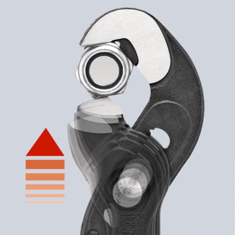Pince à Colliers Knipex 250mm - Gainée Antidérapante Pour Serrage Précis