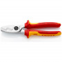 Coupe-câbles isolé 1000v bi-matière 95 16 knipex