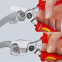 Coupe-câbles isolé 1000v bi-matière 95 16 knipex