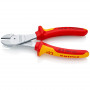 Pince coupante de côté 1000 v démultiplication 74 06 knipex