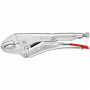 Pince-étau universelle bec rond 41 04 knipex