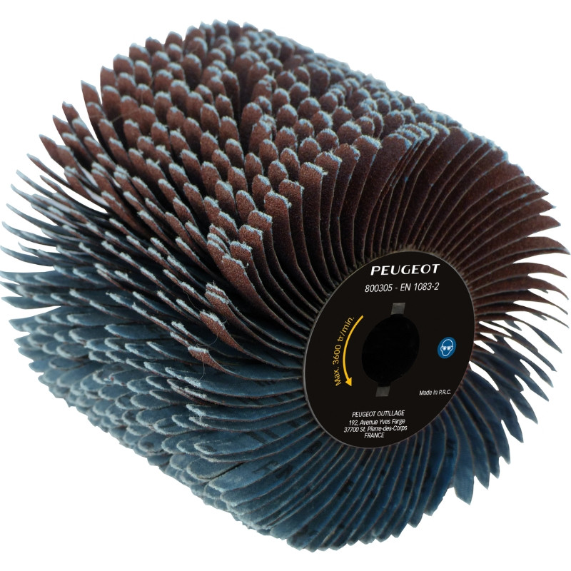 Brosse à Encoller Rectangulaire 628 - 235 Mm - NESPOLI