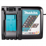 Chargeur rapide de batterie 14,4/18v lxt li-ion dc18rc 195584-2 makita