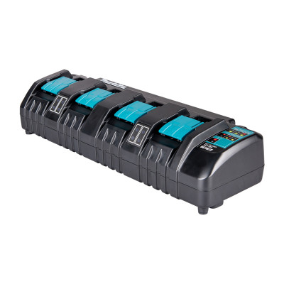 Chargeur 4 batteries 14,4-18v li-ion lxt dc18sf 196426-3 makita