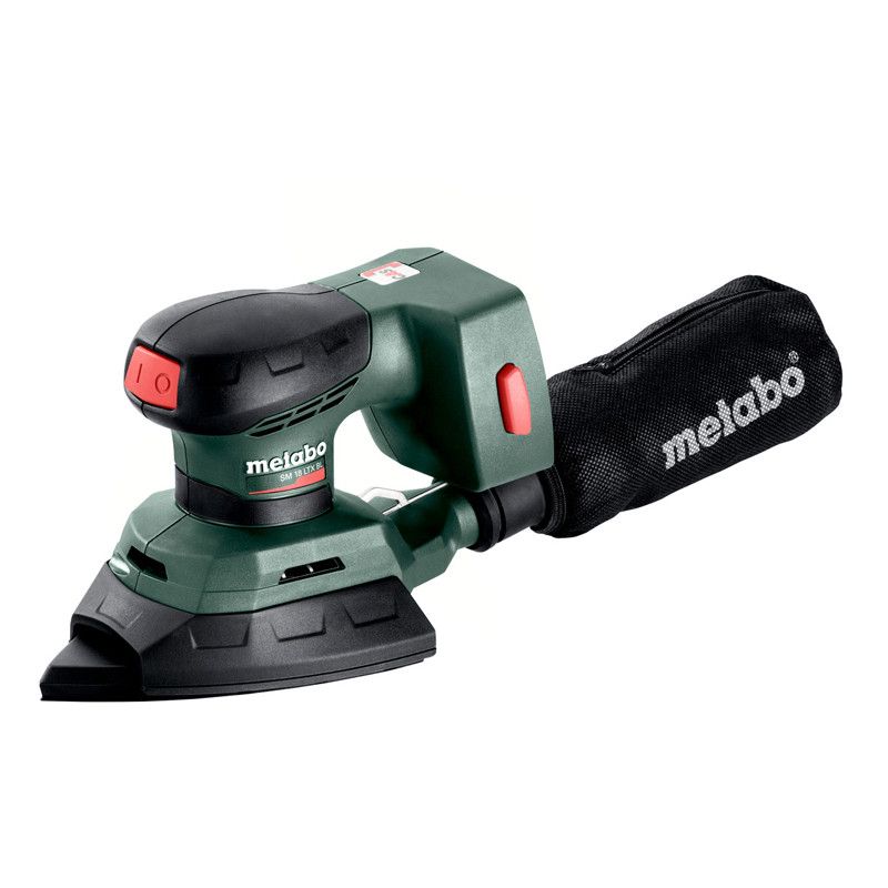 Ponceuse Vibrante Sans Fil TECCPO 18V - Avec 12 Papiers Abrasifs Et Batterie 2.0Ah