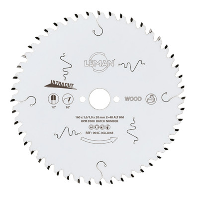 Lame scie circulaire HM Ultracut pour le bois Leman