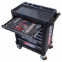 Servante CARBONE EDITION 7 tiroirs 314 outils KSTOOLS 823.7349