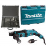 Perforateur SDS-Plus avec coffret foret et burins Makita HR2630X7 D-42444