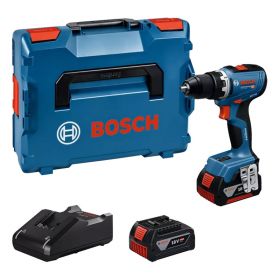 BOSCH Perceuse visseuse 18V 2x5Ah dans L-Boxx GSR18V-65 – 06019N3203