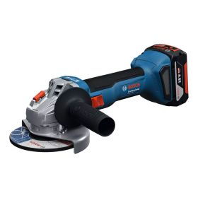 BOSCH Meuleuse d'angle Ø125 18V 2x4Ah GWS 18V-8 - 06019N9002