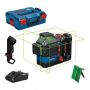 BOSCH Laser lignes 3 plans 120m GLL 18V-120-33 CG LBoxx - 601065100