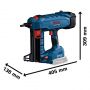 BOSCH Cloueur à béton 18V 2x4Ah 13-40 mm GNB 18V-40 - 06019l7005