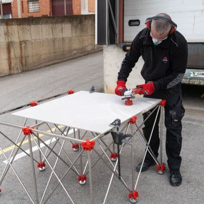 Table De Travail Miniature En Aluminium 6300 - Établi Précis Pour Fraiseuse Et Outils | Ajustement XY Fluide