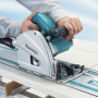 Scie circulaire plongeante 1300 w + rail sp6000j makita