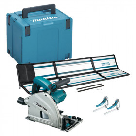 Scie circulaire plongeante 1300 W avec 2 rails SP6000J2 MAKITA