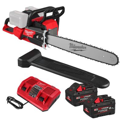 MILWAUKEE Tronçonneuse 50cm 2x18V 8Ah F2CHS50-802 -- 4933480121