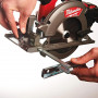Scie circulaire m18 ccs55-0x 4933451429 solo milwaukee