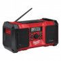 Radio de chantier m18 jsr-0 4933451250 solo milwaukee