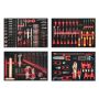 KS TOOLS Servante 7 tiroirs édition limitée 314 outils - 824.7349F