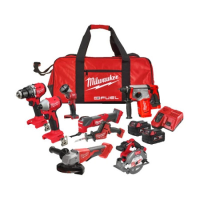 MILWAUKEE Pack 8 outils 18V 5Ah M18 FPP8H-504B - 4933500111