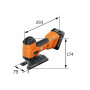 FEIN Scie sauteuse 18V ASTS 18-26 AS en set 2 x 4Ah - 71360562000