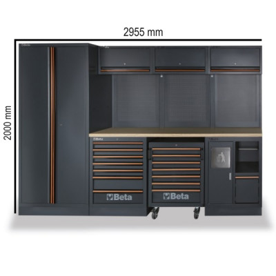 BETA C45PRO 2.0 W Combinaison d'équipement d'atelier + BW5945 - 045002002