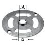 FESTOOL Bague de copiage KR-D 3/8/OF1010 - 578721