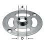 FESTOOL Bague de copiage KR-D 1/2 /OF1010 - 578722