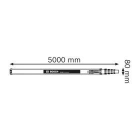 BOSCH Mire télescopique GR500 - 0601094600