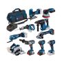 BOSCH Pack 10 outils 18V 5 Ah sac - 0615A5004G