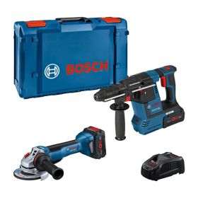 BOSCH Pack 2 outils 18V GWS 18V-10 P+GBH18V-26 - 0615990N33