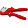 Coupe-tubes pour multicouches et plastiques 90 25 185 sb knipex