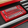 Coffret 28 pcs packout clé/douille cliquet 1/4"- 4932478812