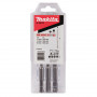 Coffret 3 forets béton SDS-Plus NEMESIS II 4 taillants MAKITA B-59075