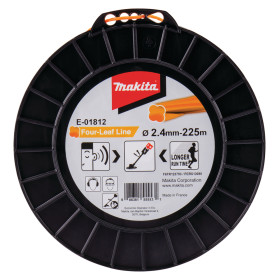 MAKITA Fil nylon trefle torsade 2.4-225M - E-01812